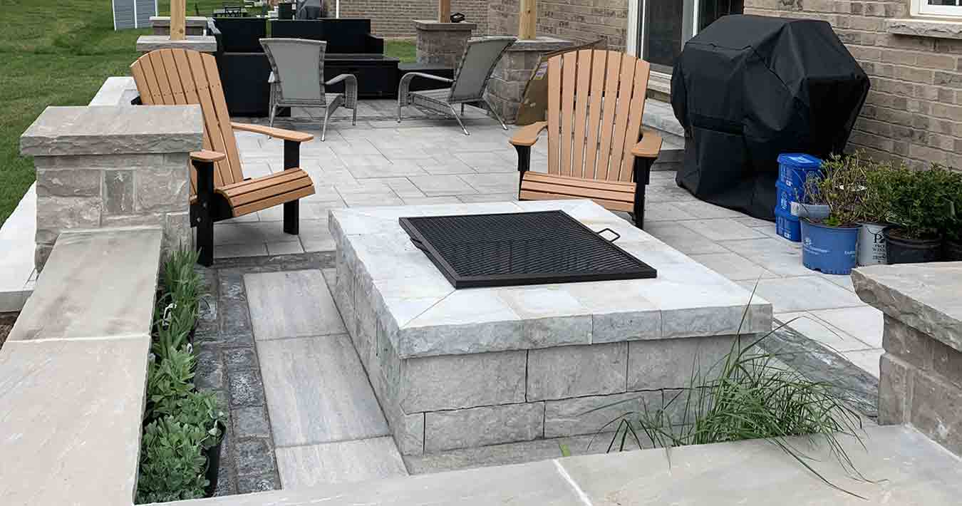 Fire Pit and Stone Fire Feature Installation Service in the GTA