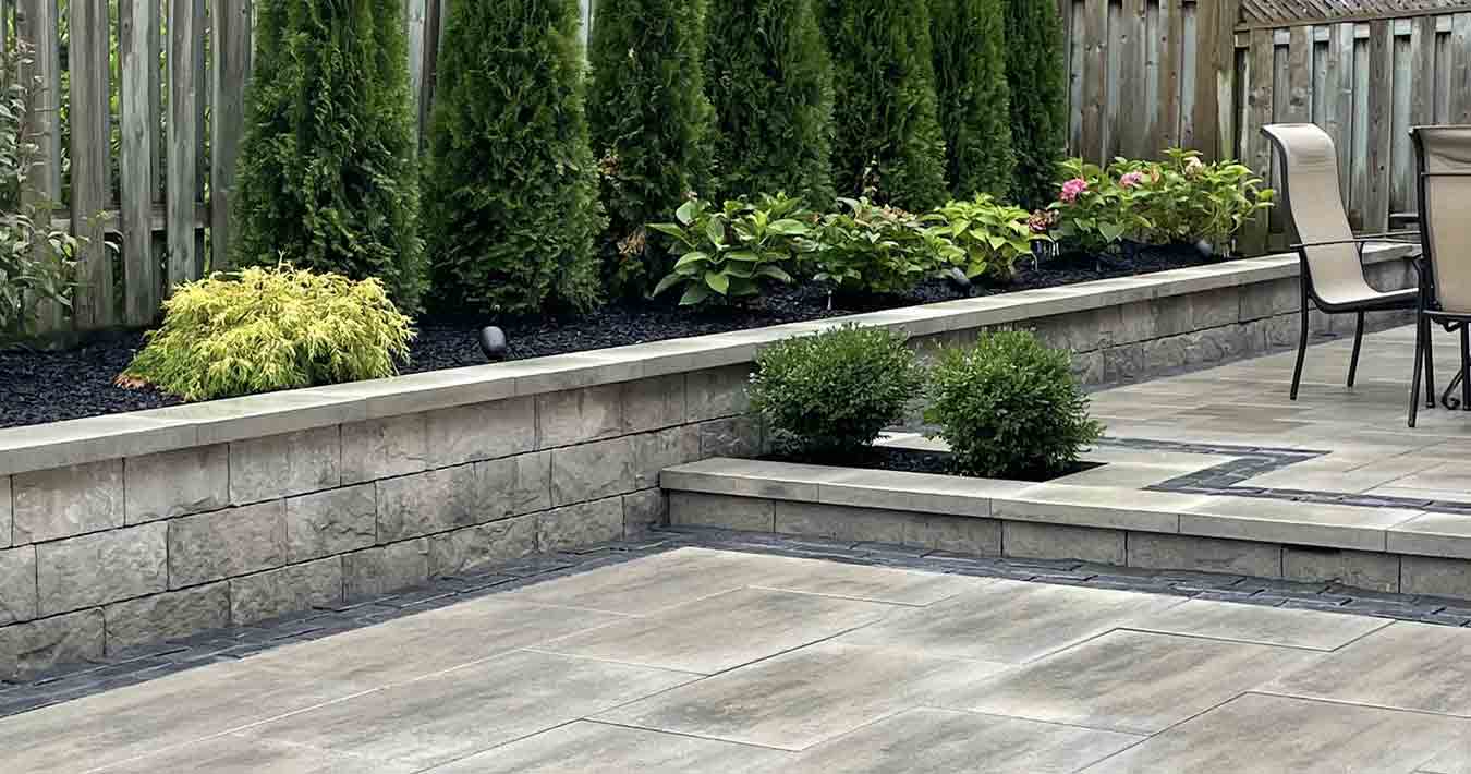 Stone Retaining Wall Installation Service in the GTA