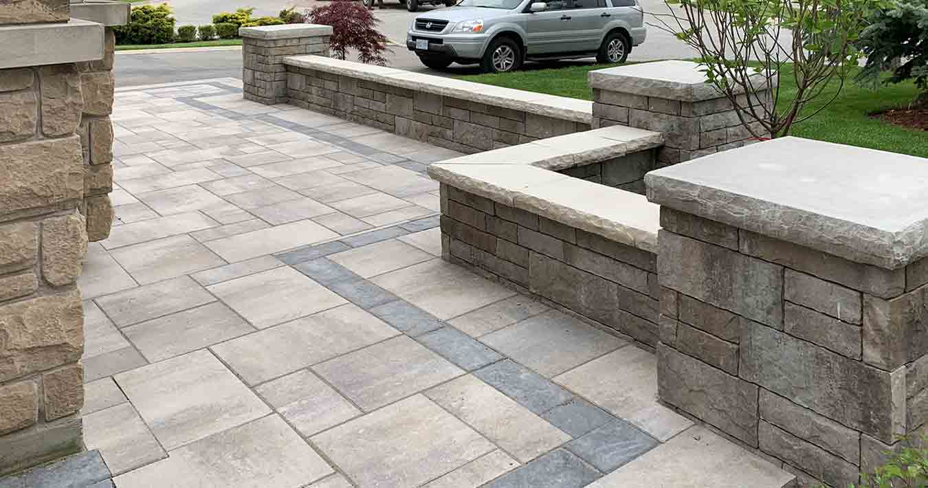 Stone Walkway Installation Service in Mississauga