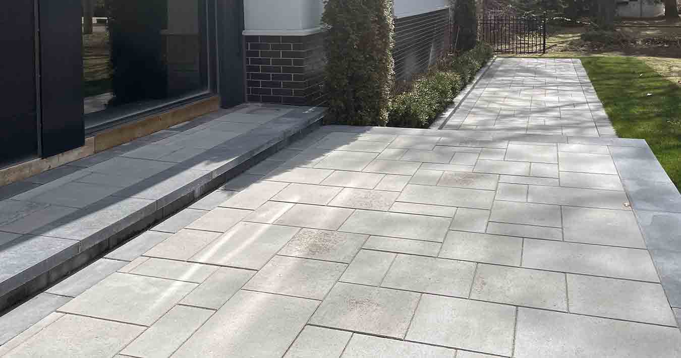 Image of our Interlock Walkway Installation Service in Toronto