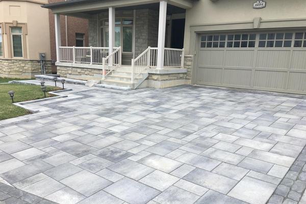 Image of Interlock Driveway Installation 12
