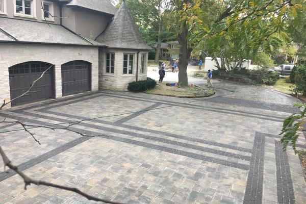 Image of Interlock Driveway Installation 16