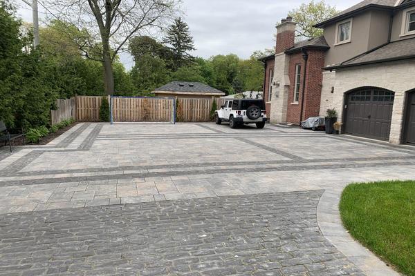 Image of Interlock Driveway Installation 21