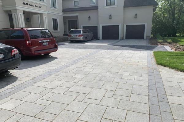 Image of Interlock Driveway Installation 22