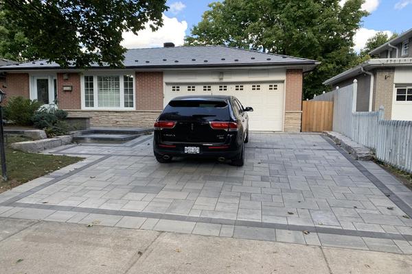 Image of Interlock Driveway Installation 25