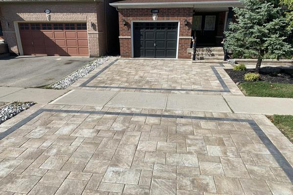 Image of Interlock Driveway Installation 26