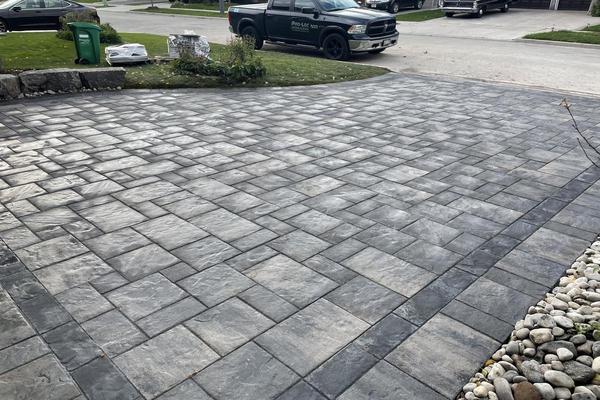 Image of Interlock Driveway Installation 36