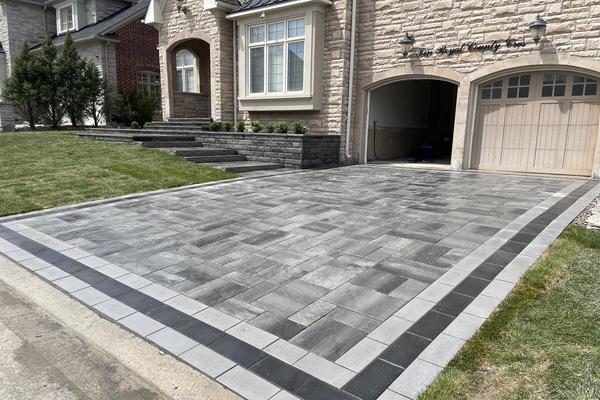Image of Interlock Driveway Installation 46