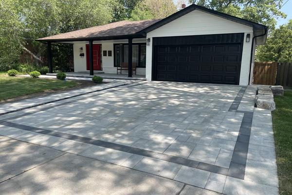 Image of Interlock Driveway Installation 48