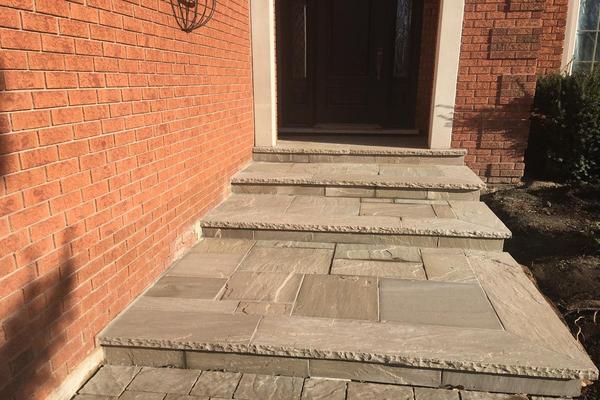 Image of Flagstone Natural Stone Installation 10