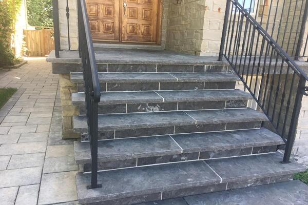 Image of Flagstone Natural Stone Installation 13