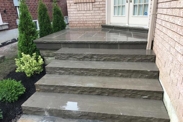 Image of Flagstone Natural Stone Installation 15
