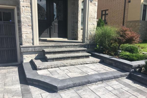Image of Flagstone Natural Stone Installation 16