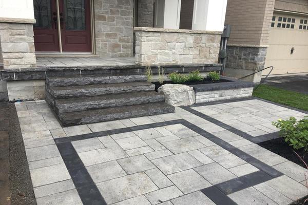 Image of Flagstone Natural Stone Installation 19