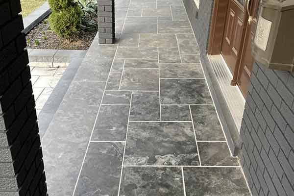 Image of Flagstone Natural Stone Installation 201