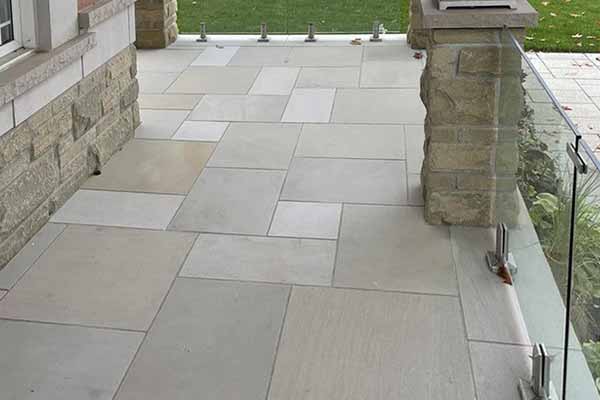 Image of Flagstone Natural Stone Installation 204