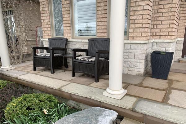 Image of Flagstone Natural Stone Installation 24