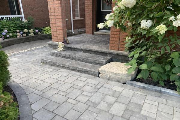 Image of Flagstone Natural Stone Installation 27