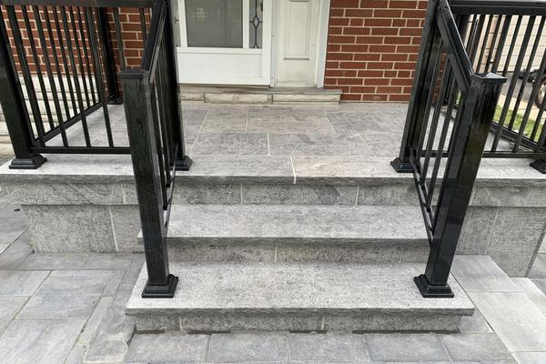 Image of Flagstone Natural Stone Installation 35