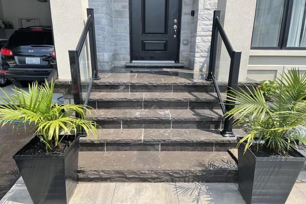 Image of Flagstone Natural Stone Installation 46