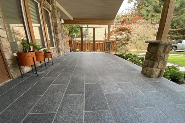 Image of Flagstone Natural Stone Installation 48