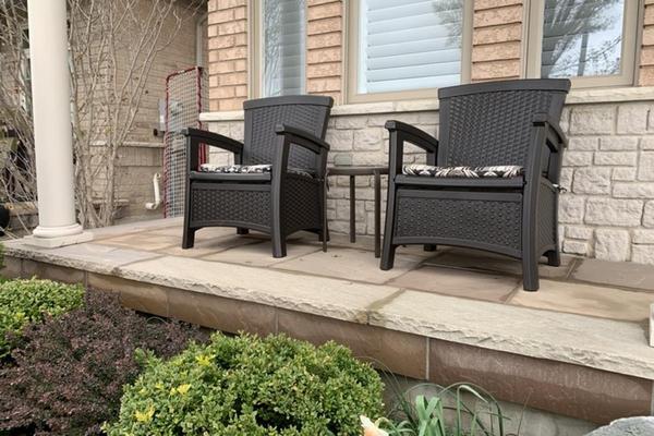 Image of Flagstone Natural Stone Installation 5
