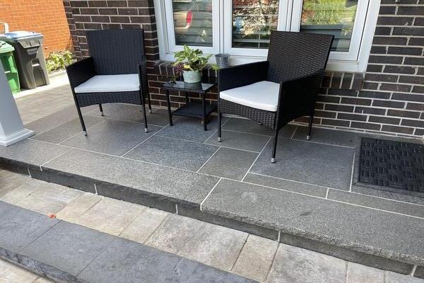 Image of Flagstone Natural Stone Installation 55