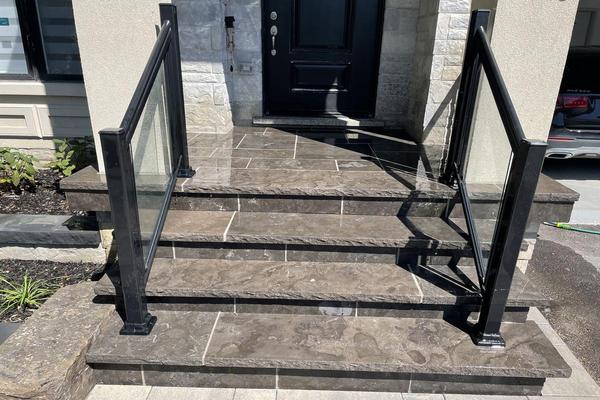 Image of Flagstone Natural Stone Installation 57