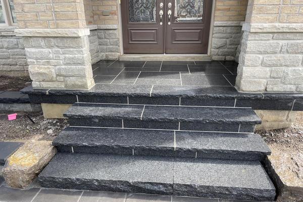 Image of Flagstone Natural Stone Installation 58