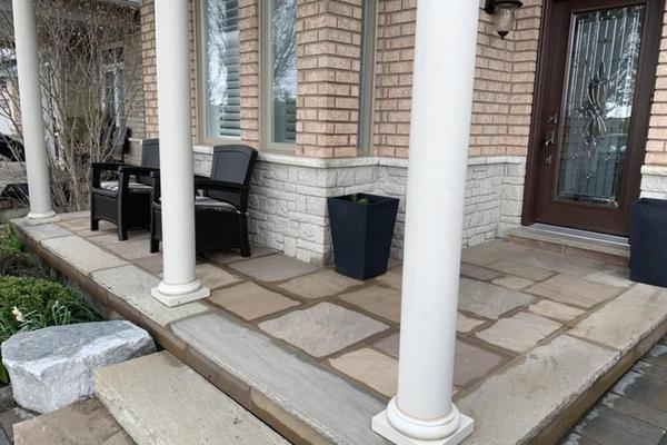 Image of Flagstone Natural Stone Installation 6