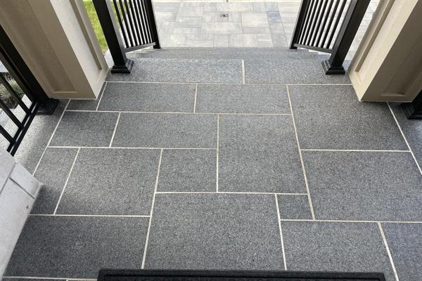 Image of Flagstone Natural Stone Installation 67