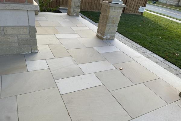 Image of Flagstone Natural Stone Installation 68