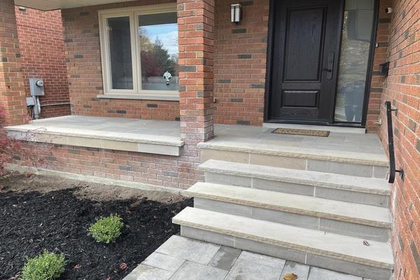 Image of Flagstone Natural Stone Installation 69