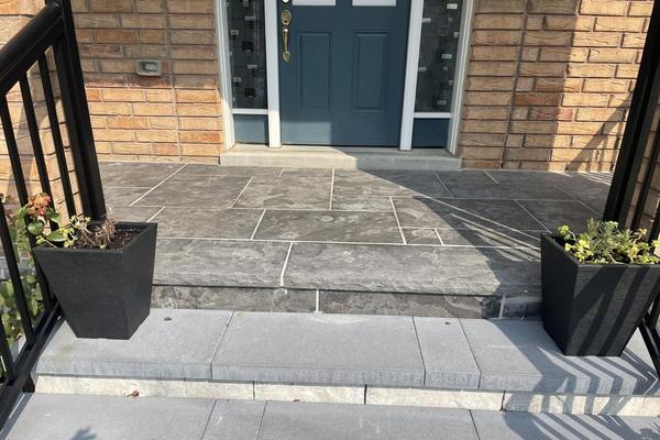 Image of Flagstone Natural Stone Installation 75