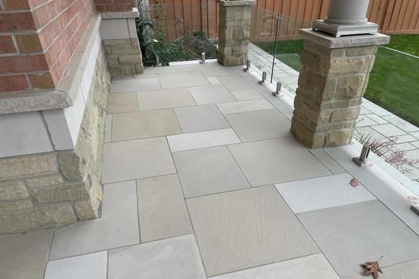 Image of Flagstone Natural Stone Installation 78