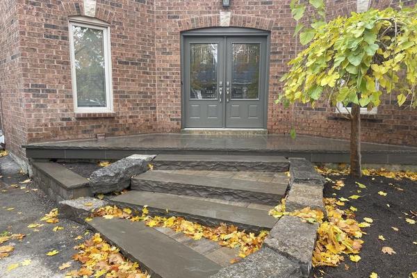 Image of Flagstone Natural Stone Installation 79