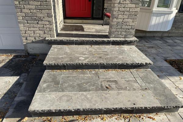 Image of Flagstone Natural Stone Installation 81