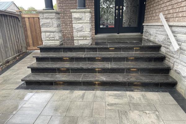 Image of Flagstone Natural Stone Installation 84