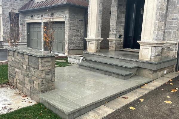 Image of Flagstone Natural Stone Installation 87
