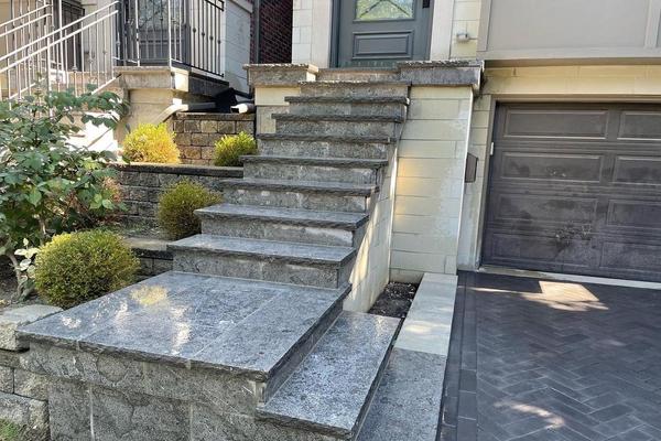 Image of Flagstone Natural Stone Installation 92