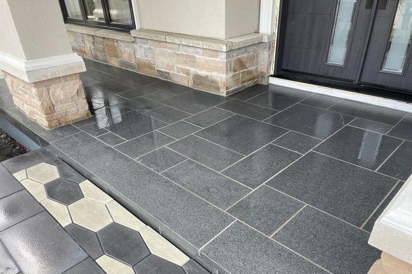 Image of Flagstone Natural Stone Installation 94
