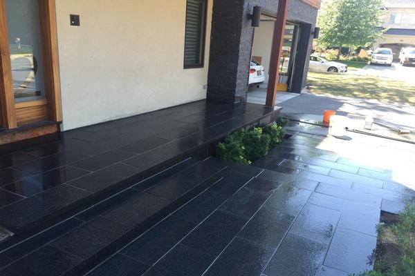 Image of Flagstone Natural Stone Installation 98
