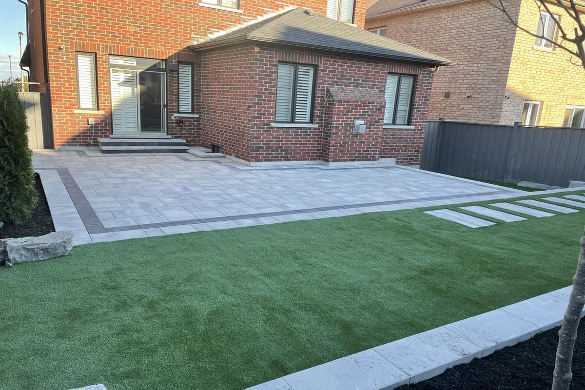 Stone Patio Installation Near Milton