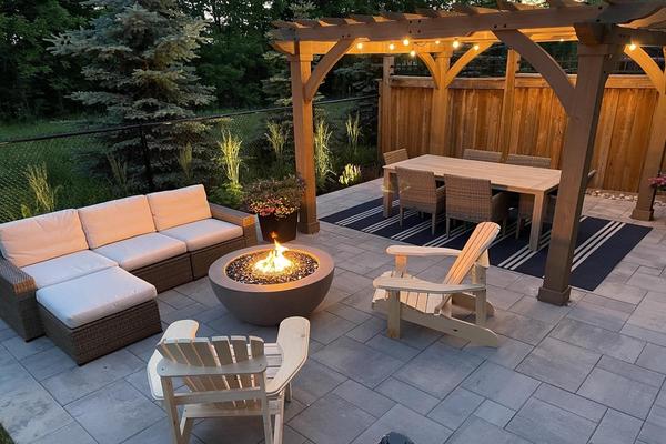 Image of Patio Hardscape Installation 100