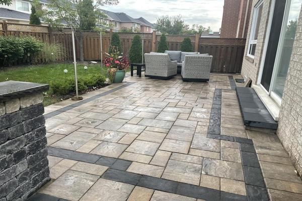 Image of Patio Hardscape Installation 111