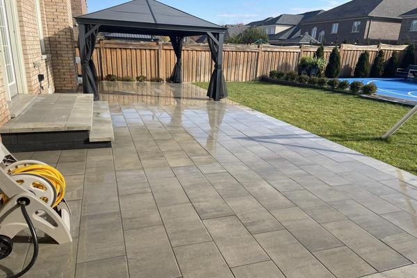 Image of Patio Hardscape Installation 114