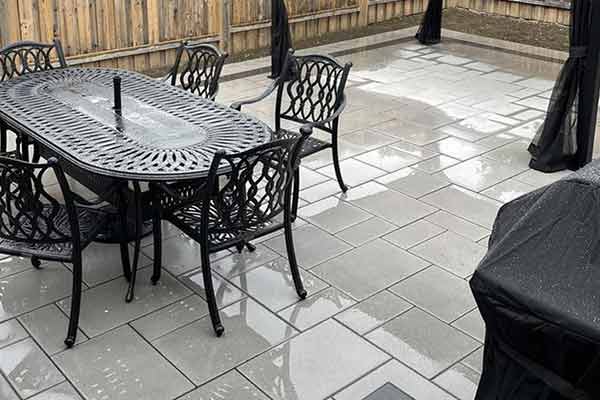 Image of Patio Hardscape Installation 202