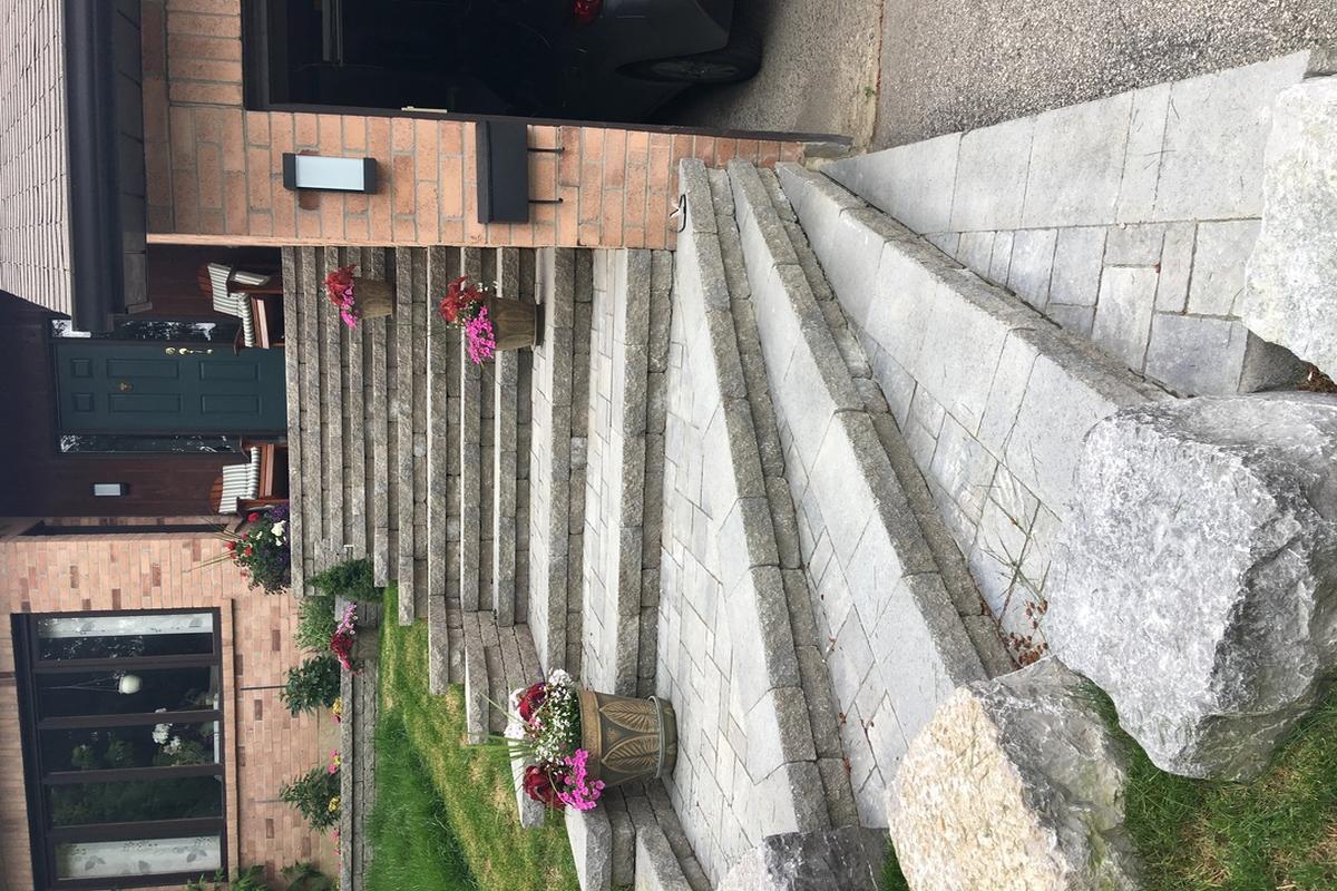 Stone Steps Installation Near Richmond Hill