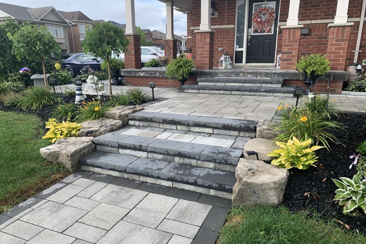 Custom Masonry Walkways in Burlington
